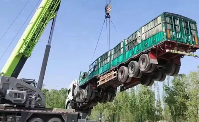 裕安区道路脱困救援案例